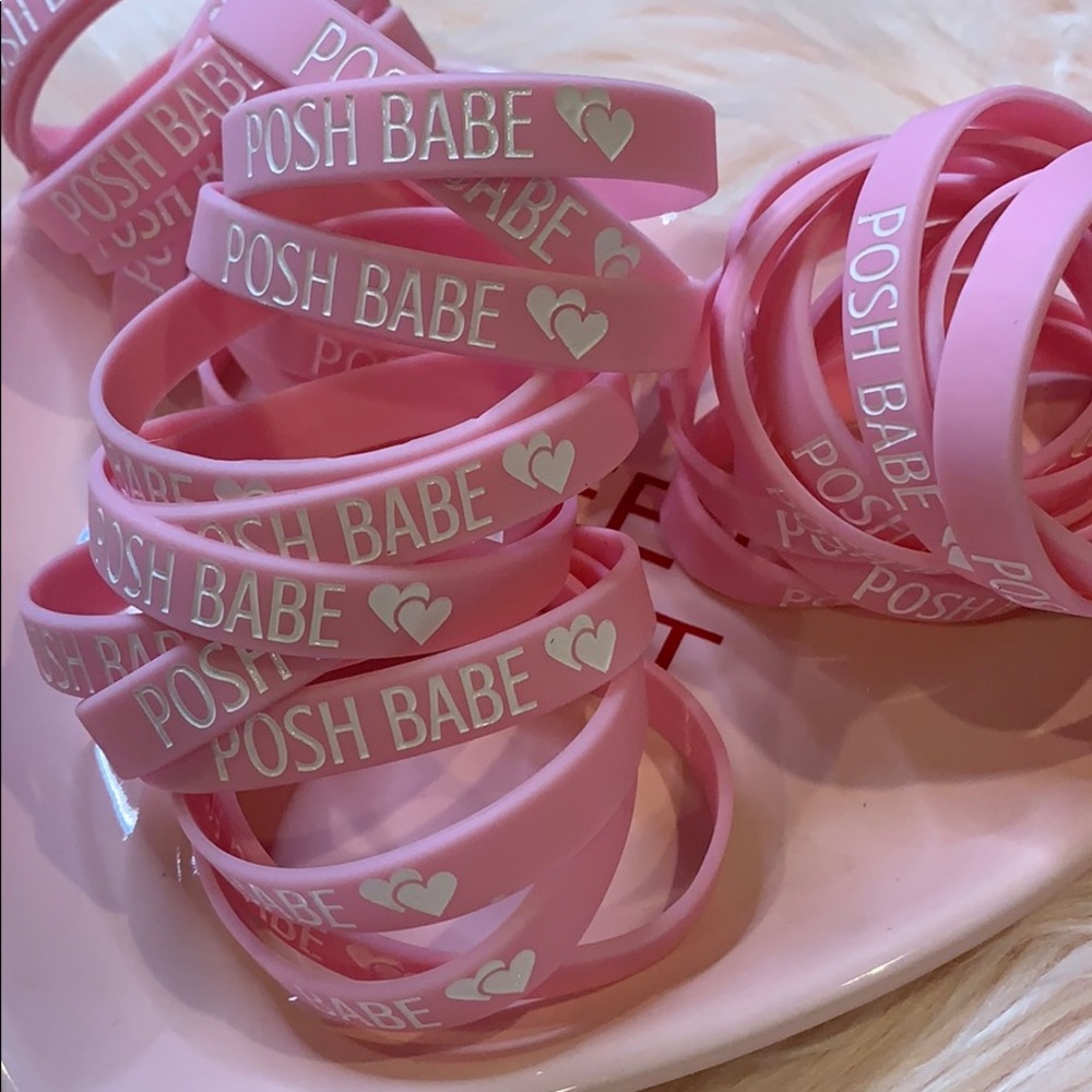 Posh babe silicone bracelet - Picture 2 of 5